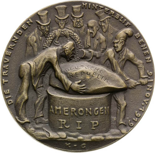 Bronze Medal 1919 - front
