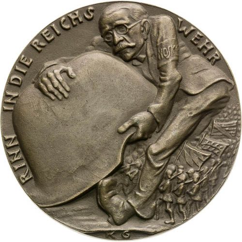 Bronze Medal 1919 - front