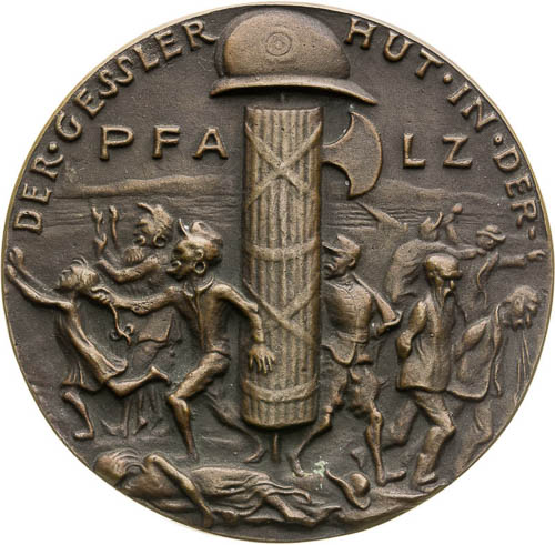 Bronze Medal 1920 - back