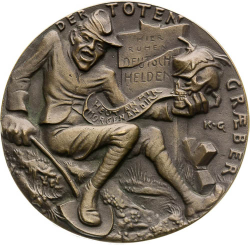 Bronze Medal 1920 - front