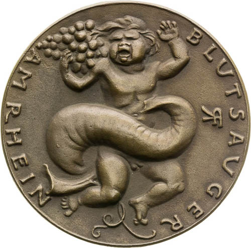 Bronze Medal 1923 - back