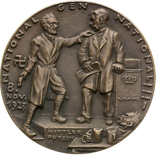 Bronze Medal 1923 - front