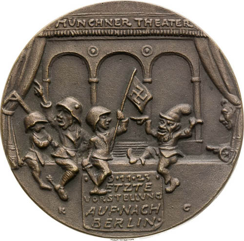 Bronze Medal 1923 - back