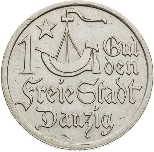Gulden 1923 - back