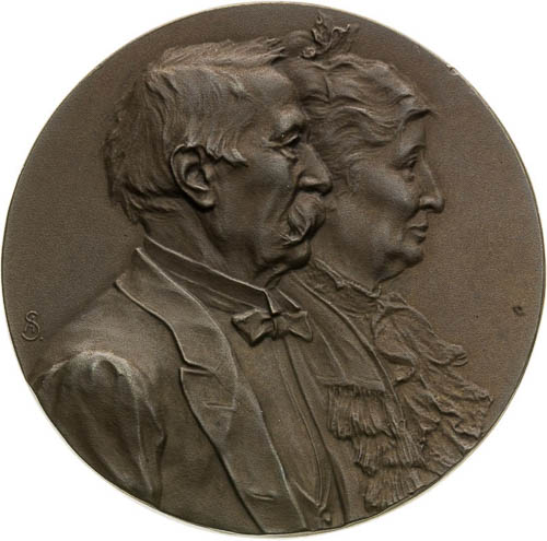 Medal 1900 - front