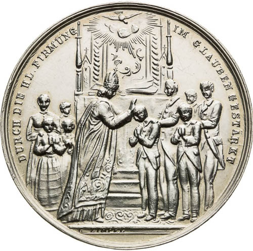 Silver Medal (around 1850) - front