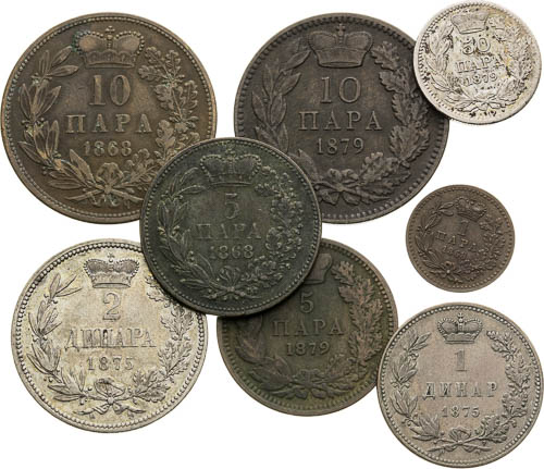 Coins (8 pcs) - front