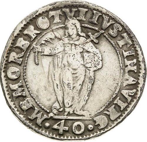 40 Soldi (1577-1578) - back