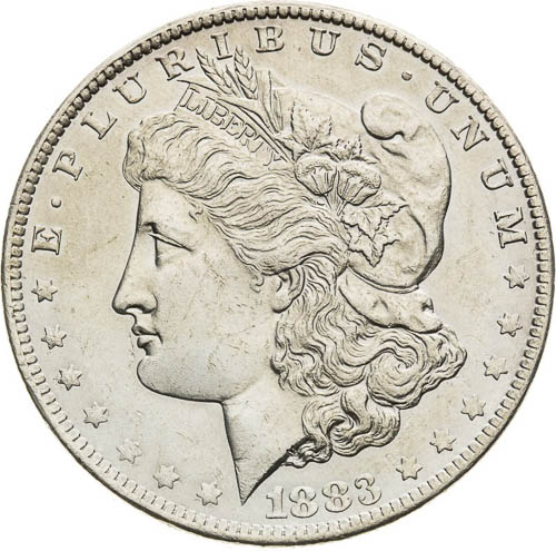 Dollar 1883 - front
