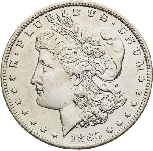Dollar 1885 - front