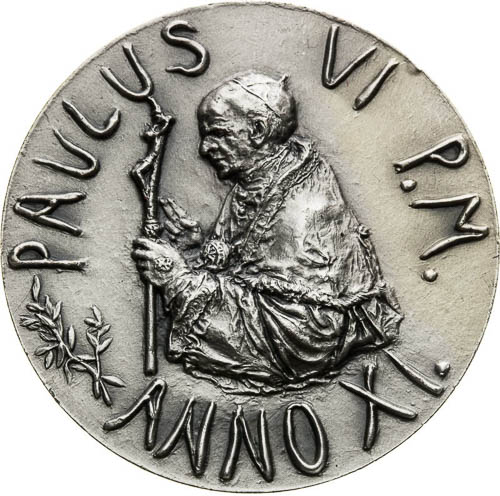 Silver Medal 1973 - front
