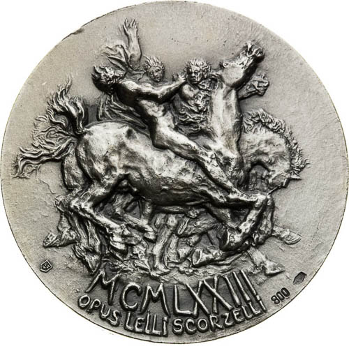 Silver Medal 1973 - back