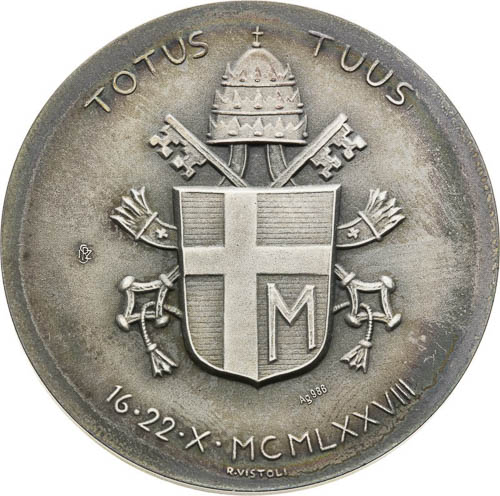 Silver Medal 1978 - back