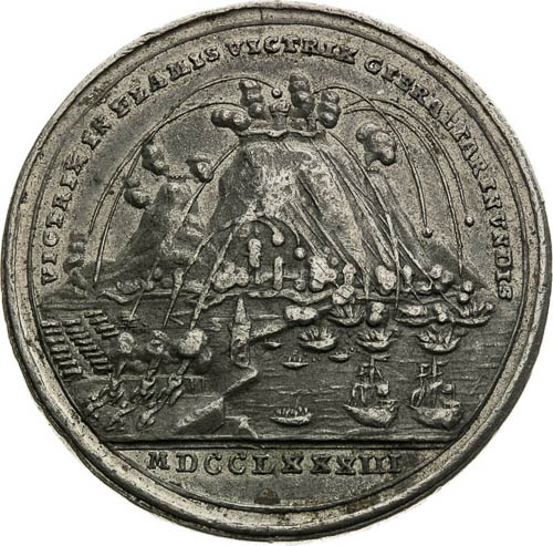 Medal 1783 - back