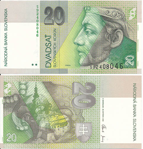 20 Koruna 2006 S - front