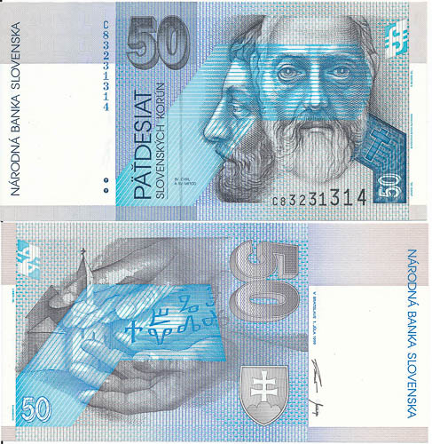 50 Koruna 1999 C - front