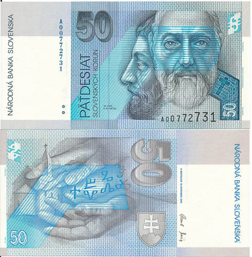 50 Koruna 2005 A - front