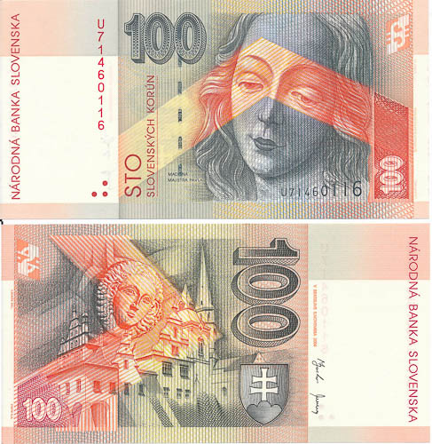 100 Koruna 2004 U - front