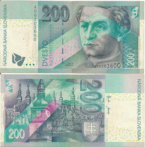 200 koruna 2002 A - front