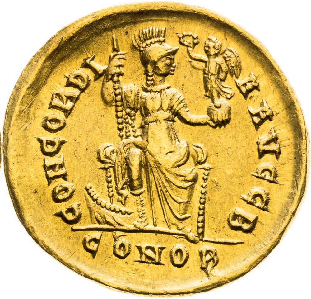 Solidus (397-402) - back