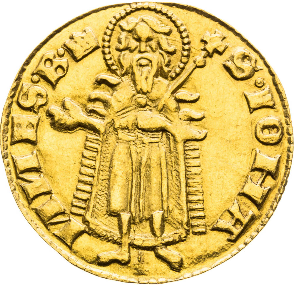 Goldgulden (1342-1353) - back