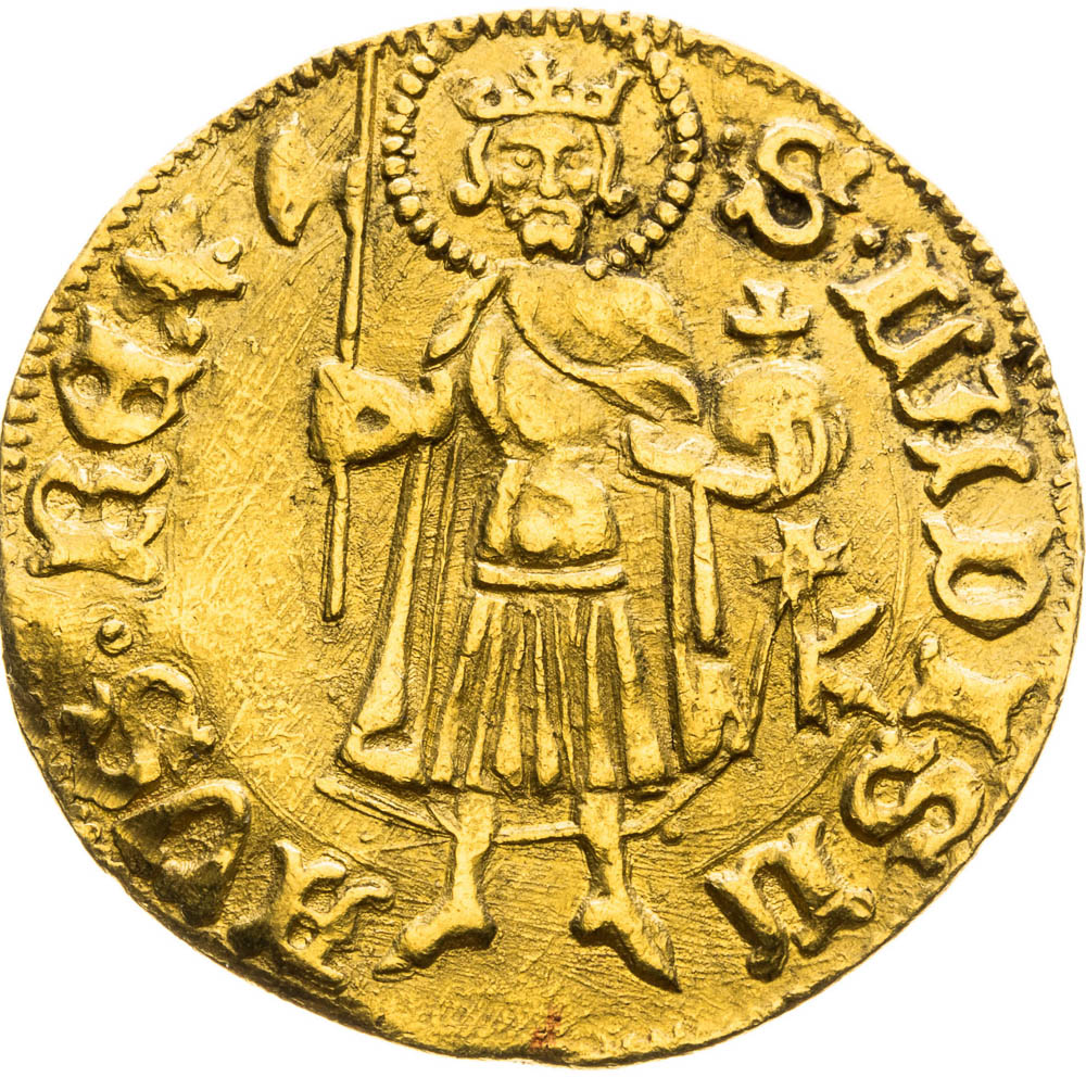 Goldgulden (1411) - back