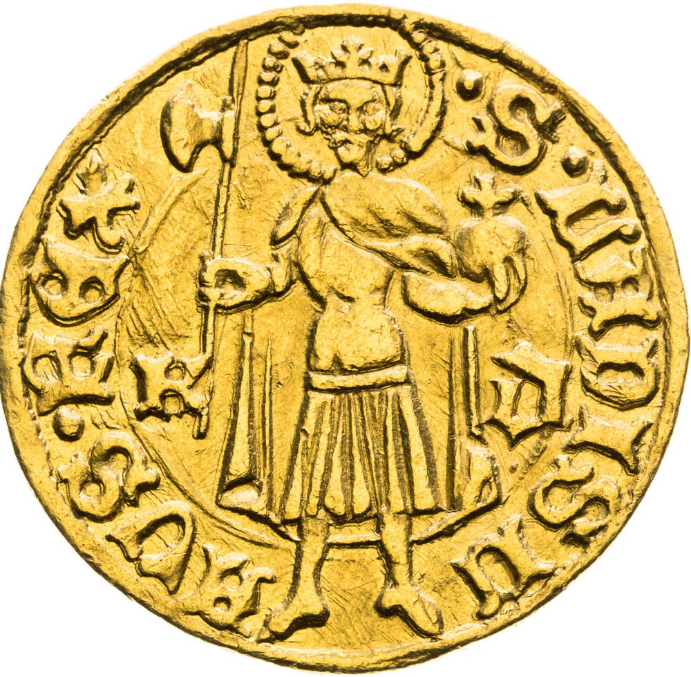 Goldgulden (1424-1427) - back