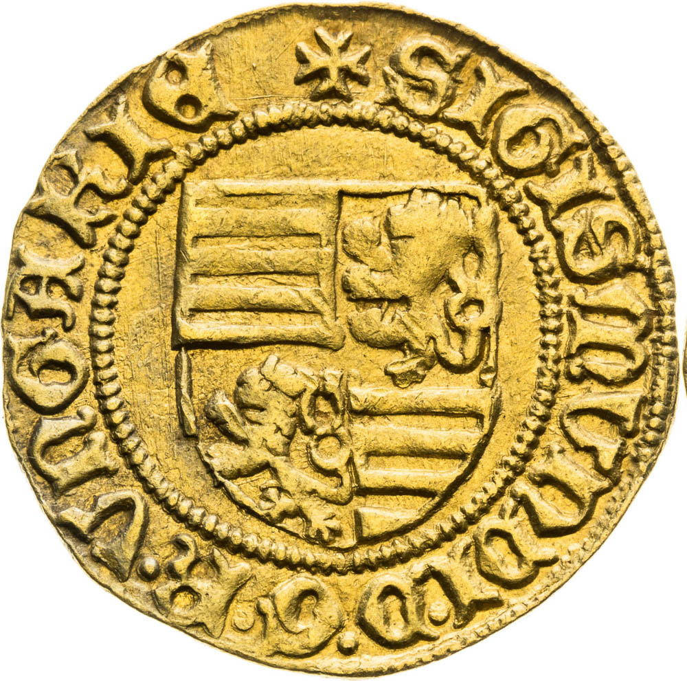 Goldgulden (1387-1437) - front