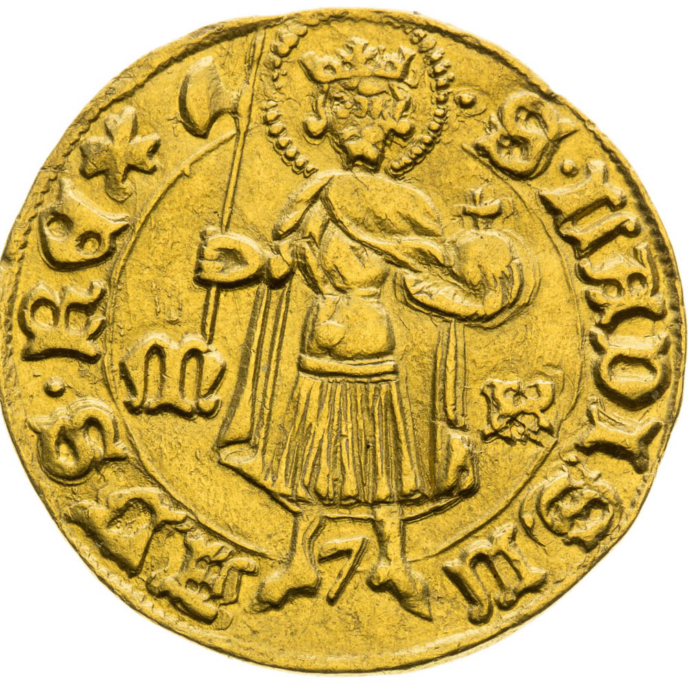 Goldgulden (1411-1419) - back