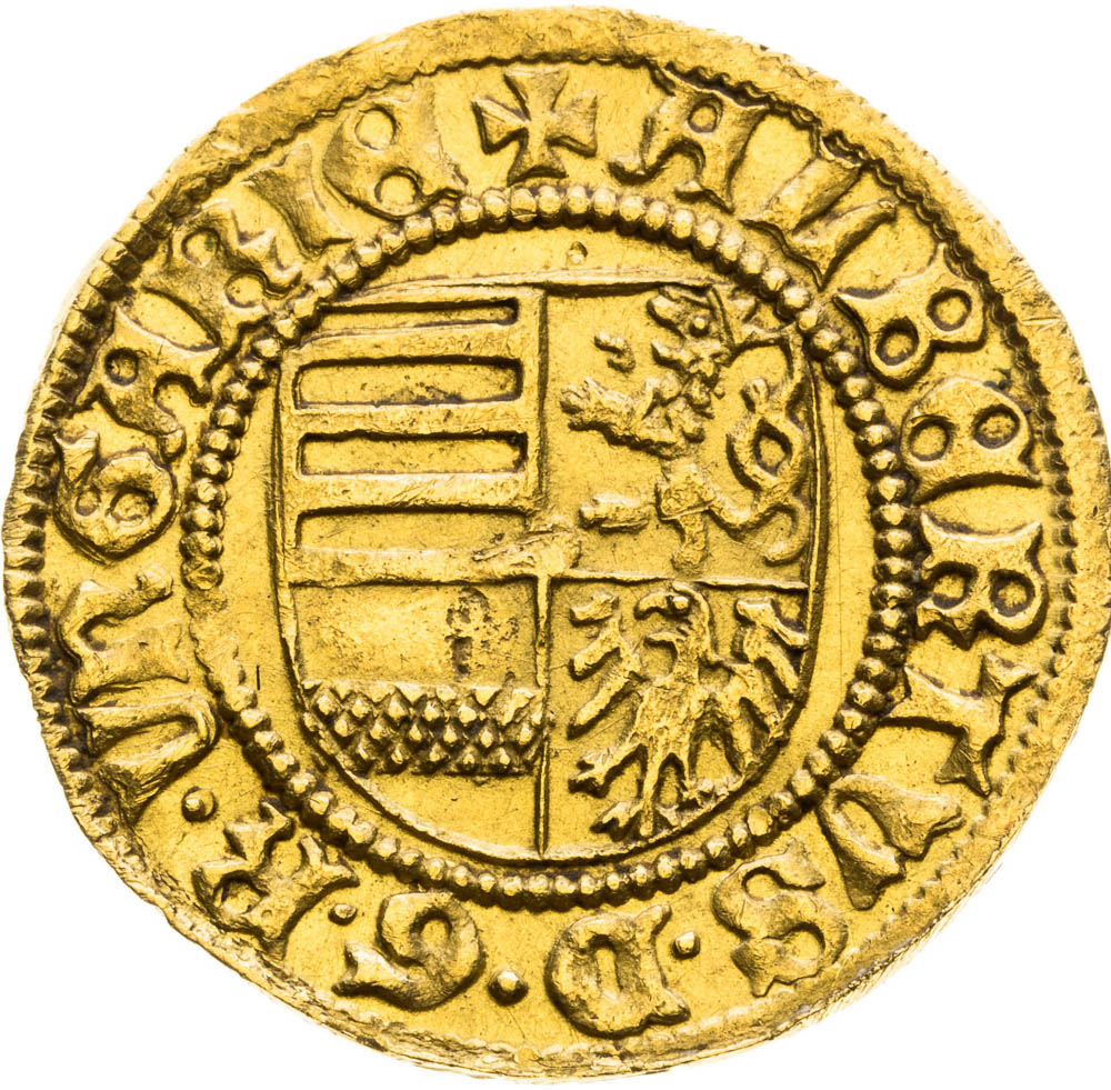 Goldgulden (1439) - front