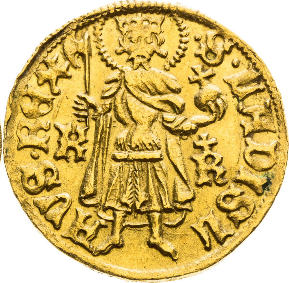 Goldgulden (1439) - back