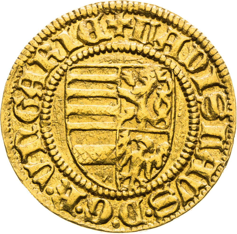 Goldgulden (1453) - front