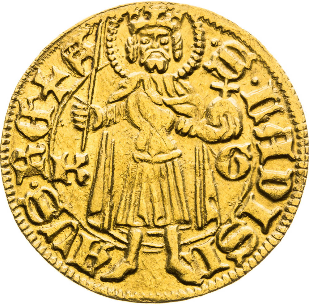 Goldgulden (1453) - back