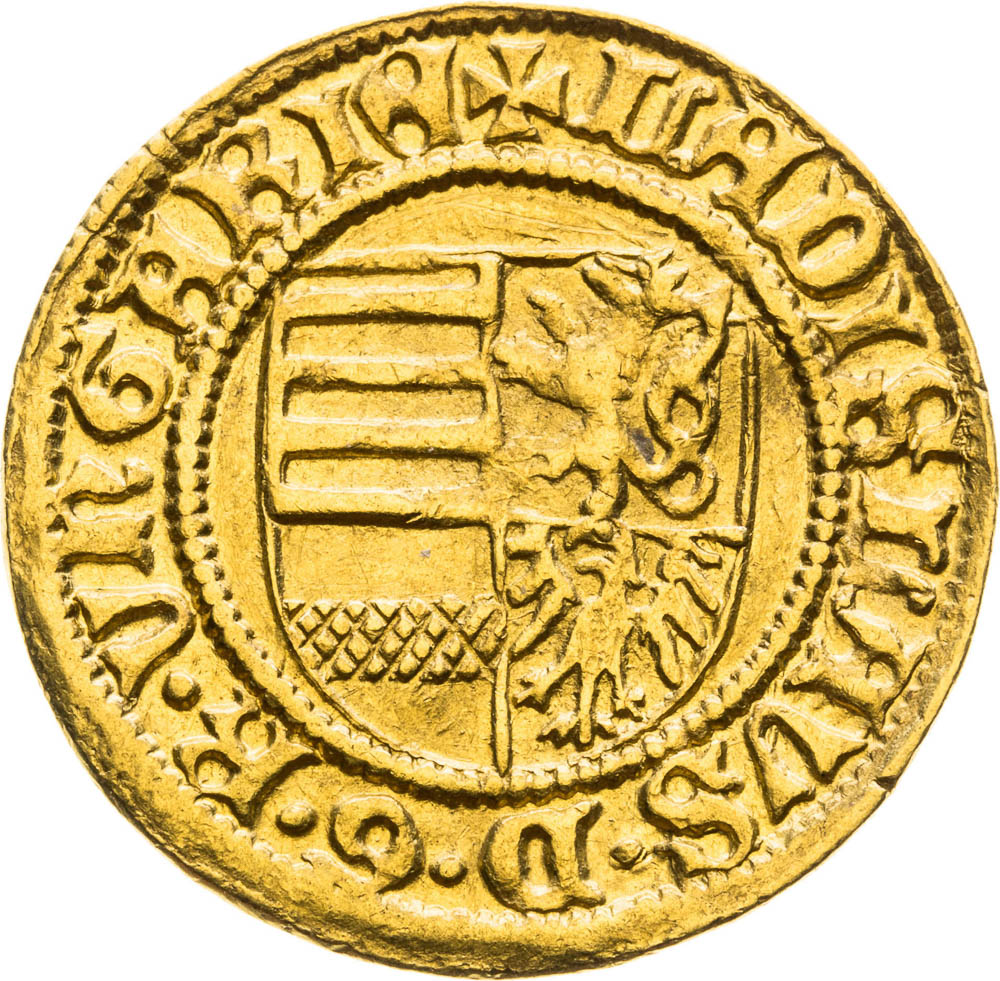 Goldgulden (1455) - front