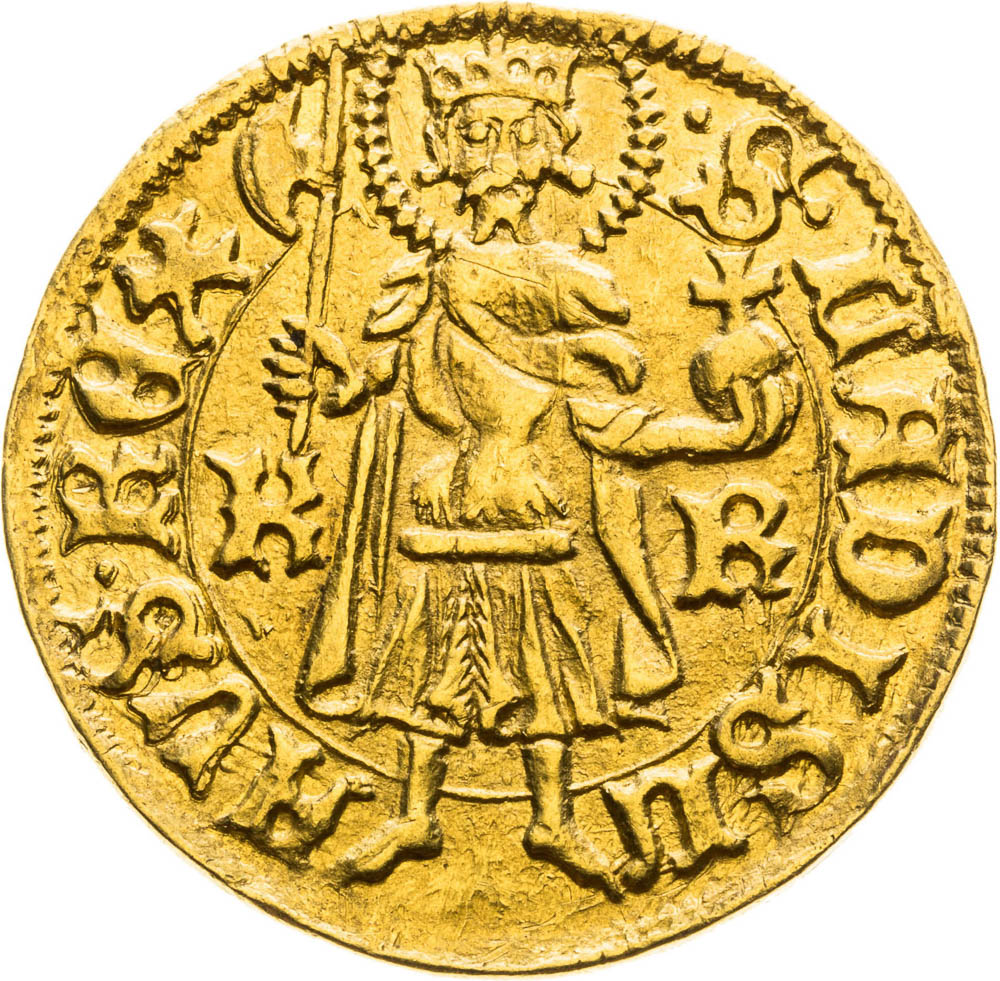 Goldgulden (1455) - back