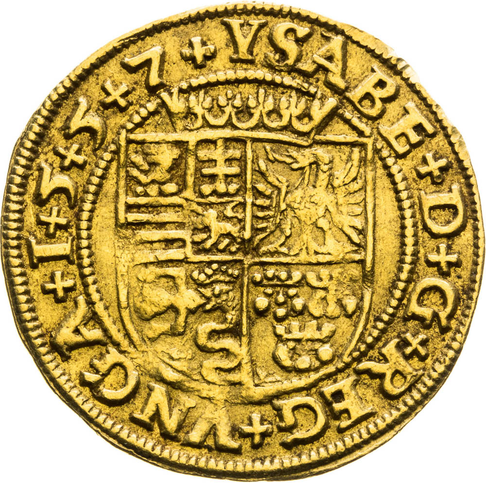 Ducat 1557 - back