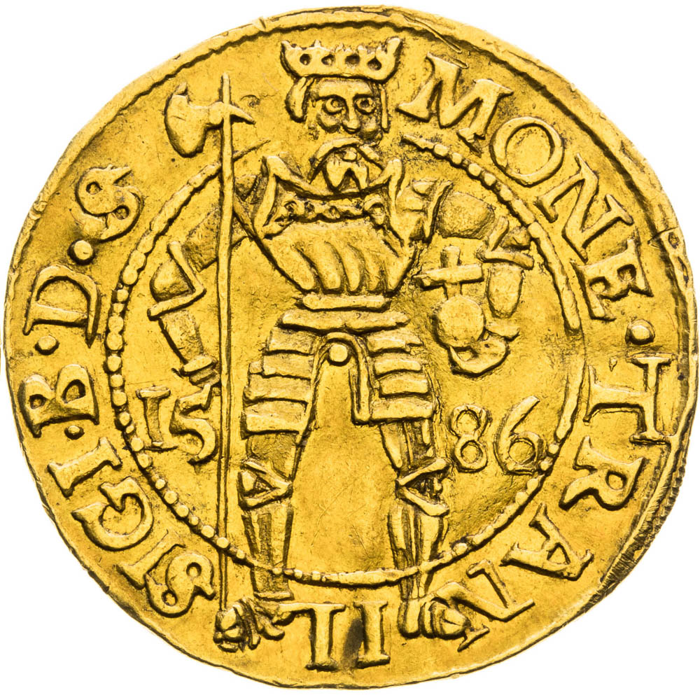 Ducat 1586 - back