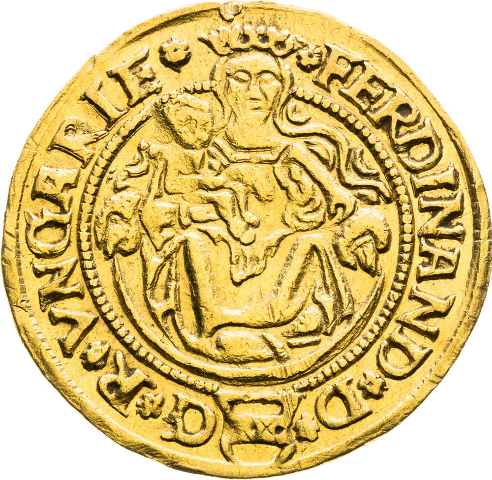 Ducat 1557 - front