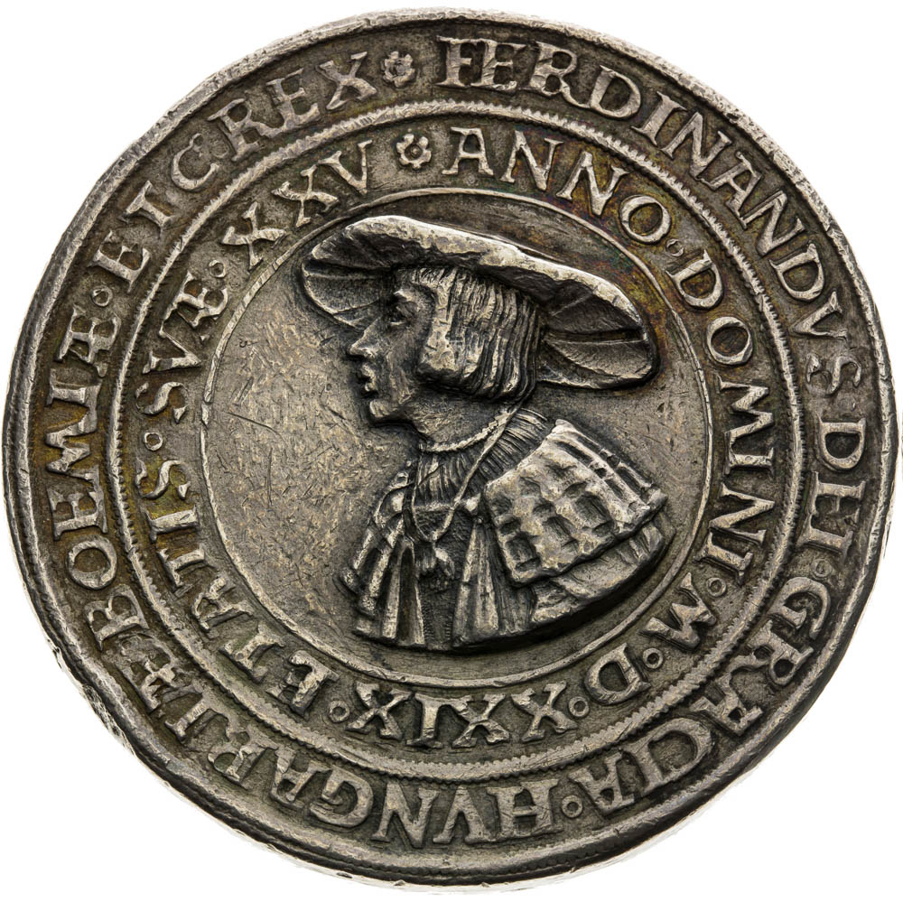 Silver medal 1529 - 2 3/4 thaler - front