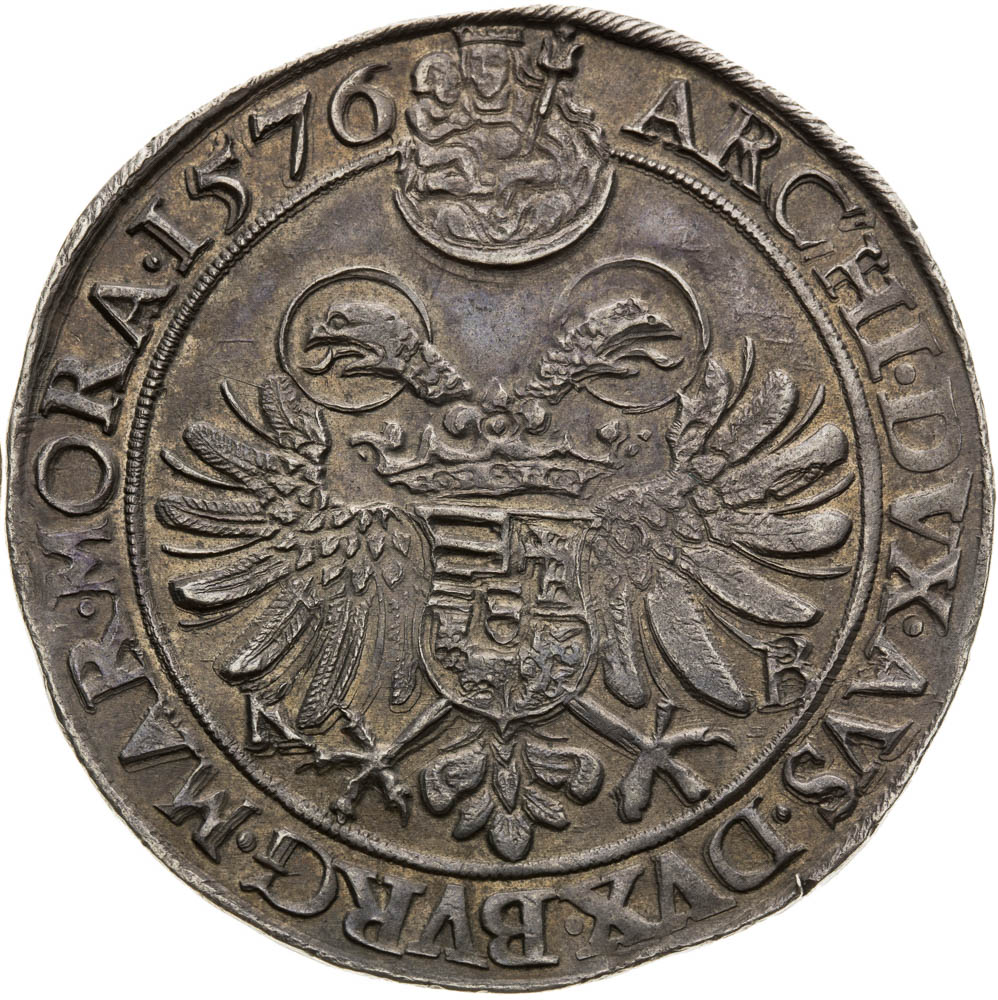 Thaler 1576 - back