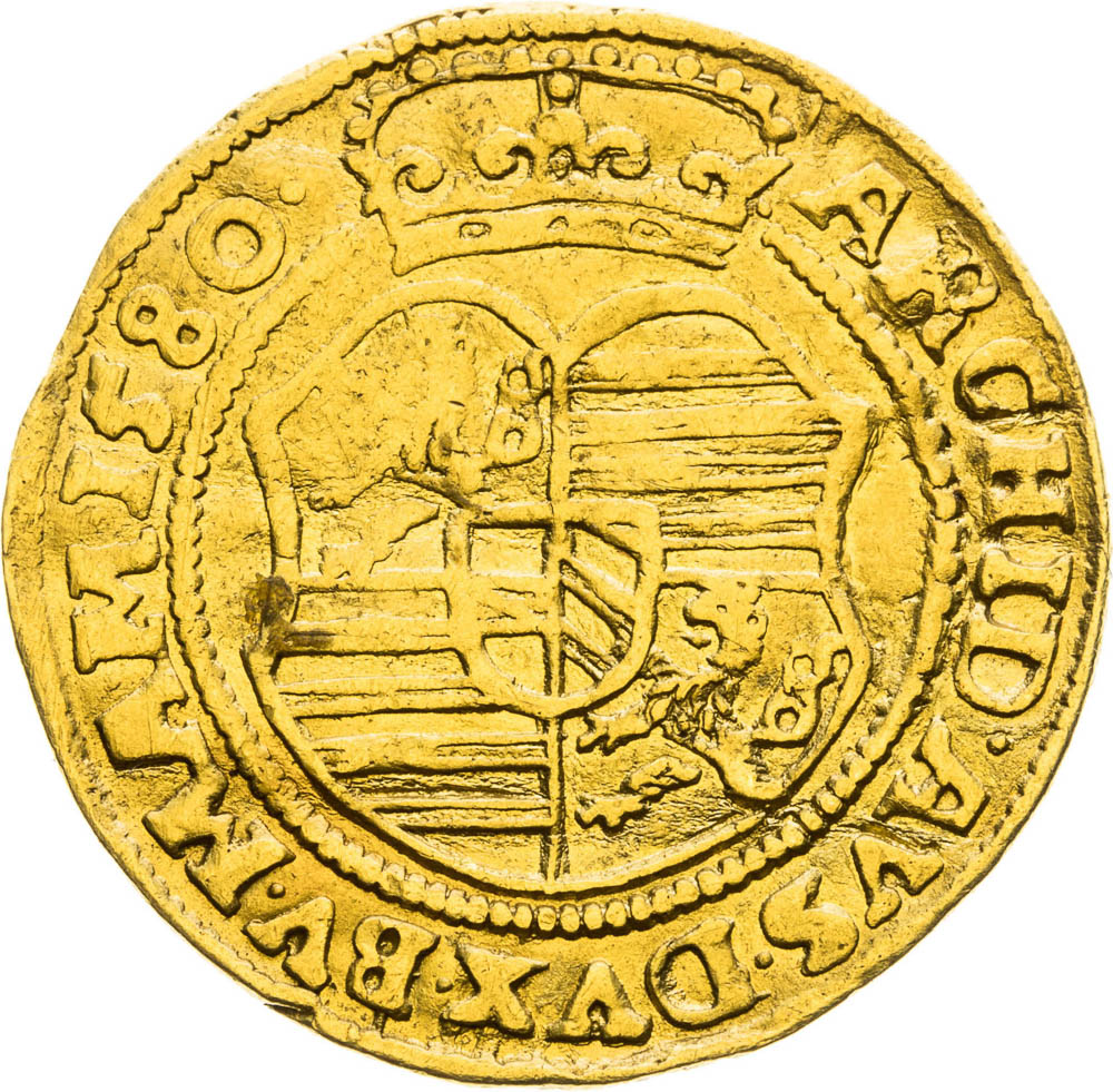 Ducat 1580 - back