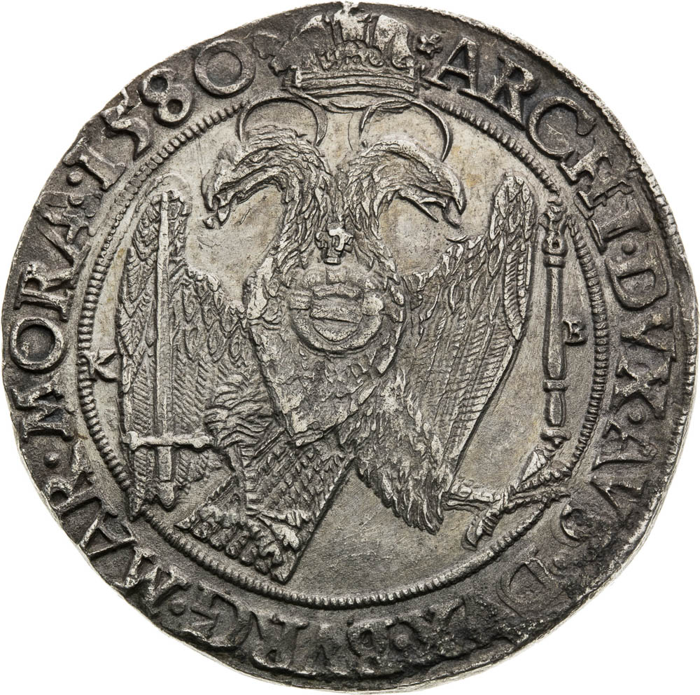 Thaler 1580 - back