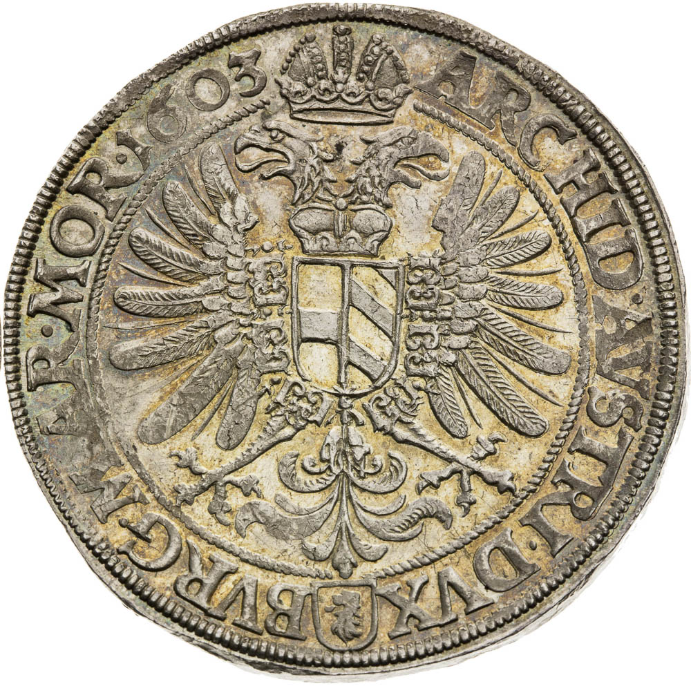 Thaler 1603 - back
