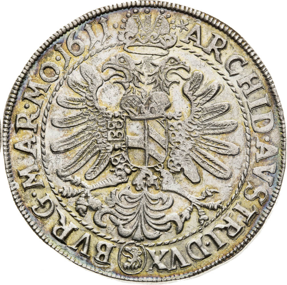 Thaler 1611 - back