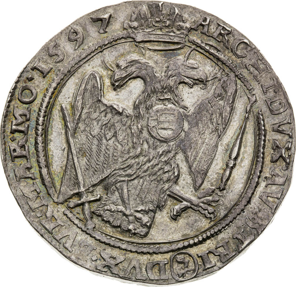 1/2 Thaler 1597 - back