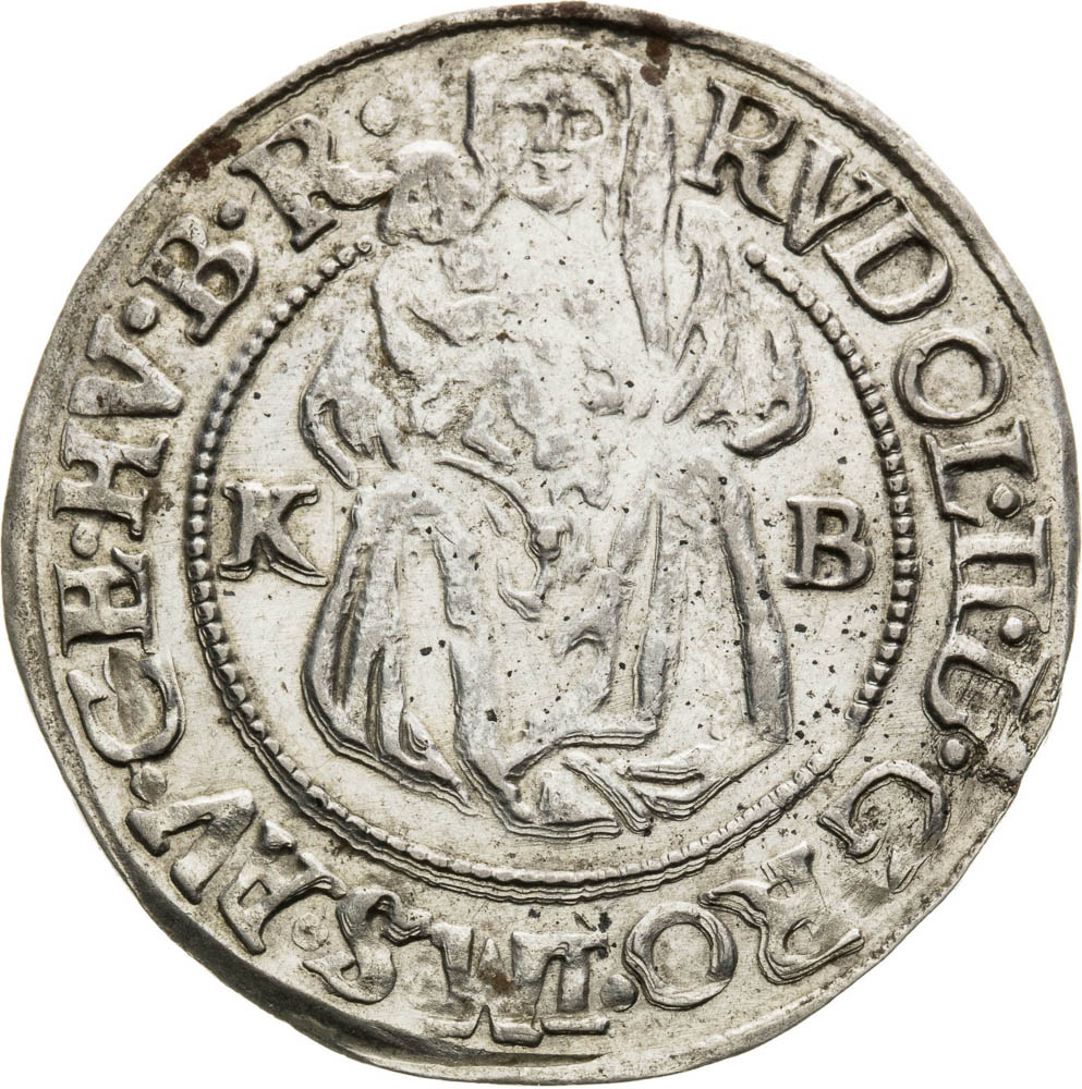 Groschen 1586 - back