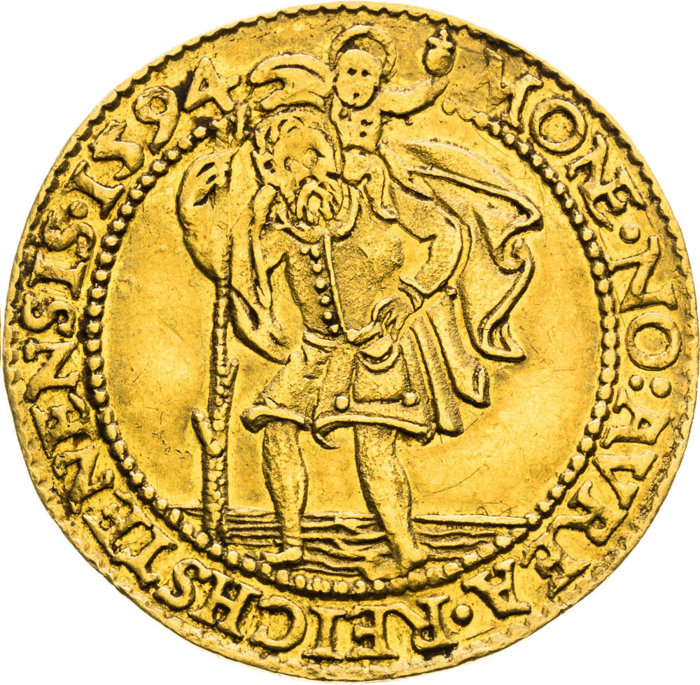 Ducat 1594 - back