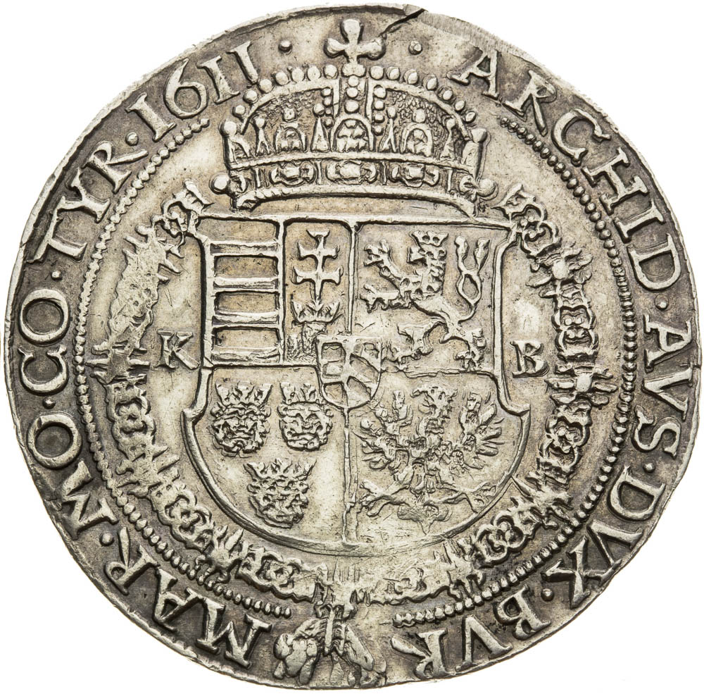 Thaler 1611 - back