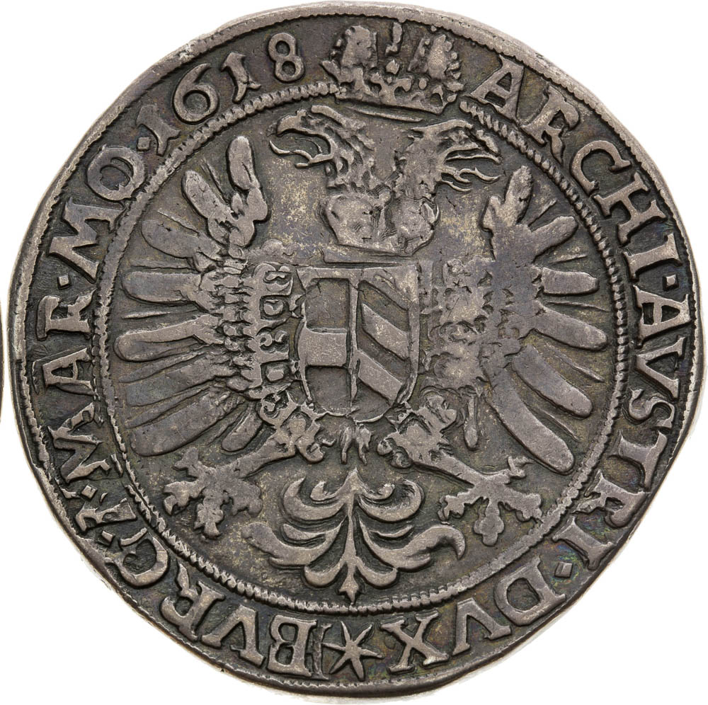 Thaler 1618 - back