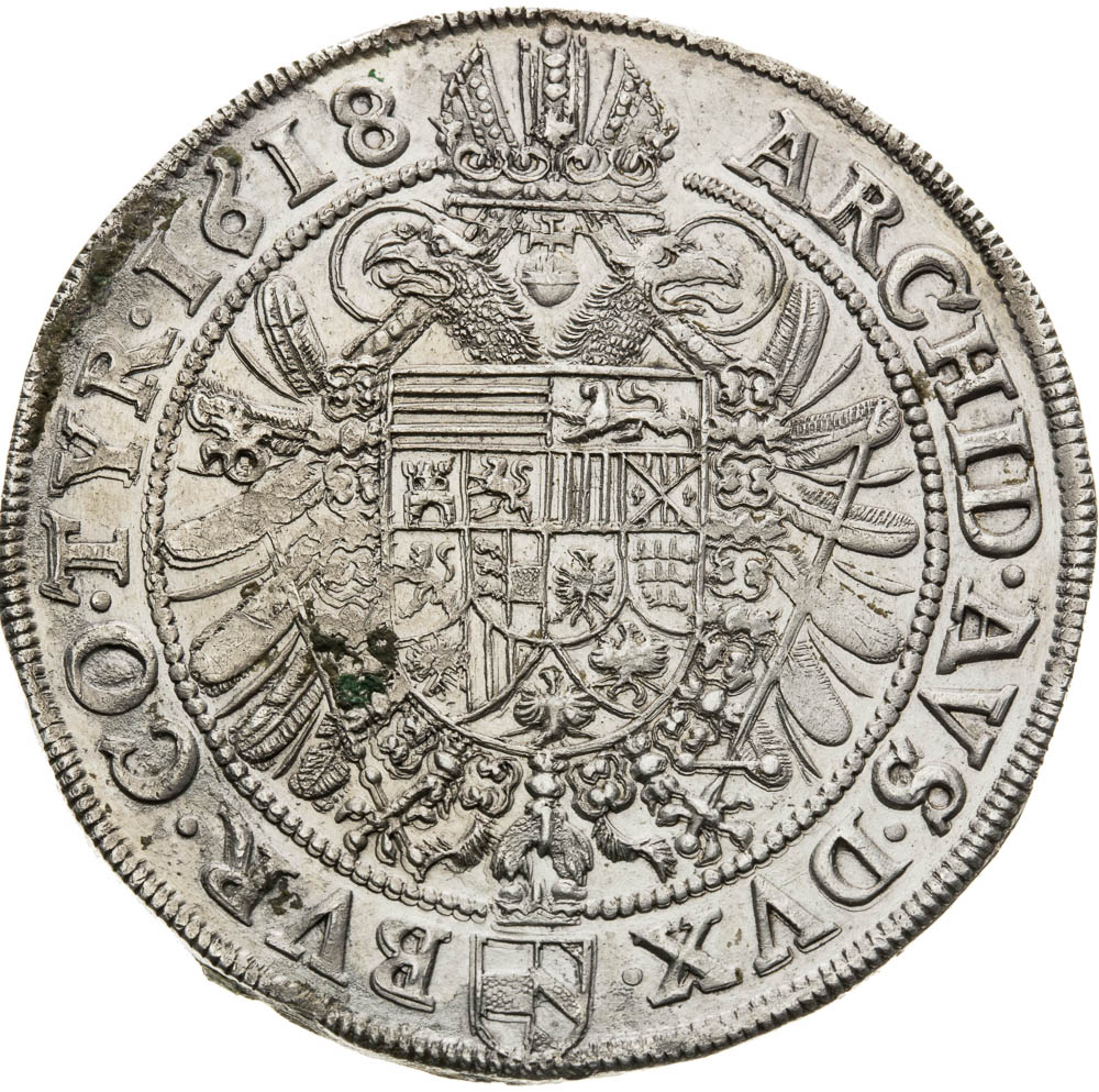Thaler 1618 - back